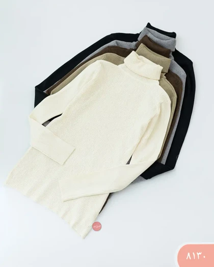 بافت گپ یقه اسکی 8130