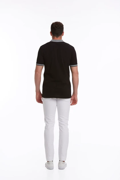 تیشرت یقه پولو مردانه hatemoglu