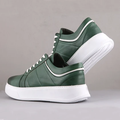 کفش روزمره مردانه چرم یلسان مدل شوان کد 540-GN