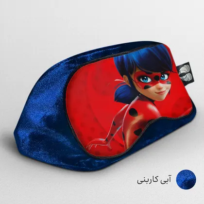 چشم بند بچگانه کاوا ماسک مدل دختر کفشدوزکی کد17