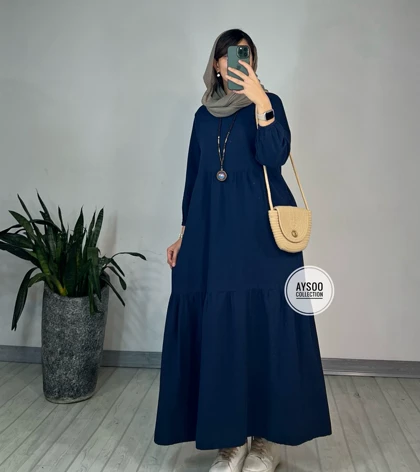 پیراهن مانتویی آیسو (ایراد دار)
