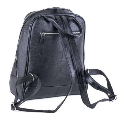 کیف چرم زنانه مدل کوله پشتی جلوزیپ