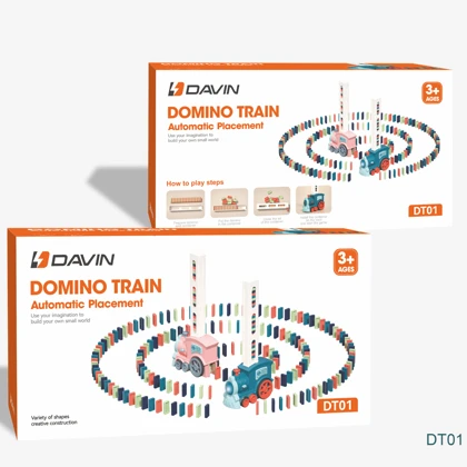 بازی فکری قطار دومینو ساز داوین DT01
