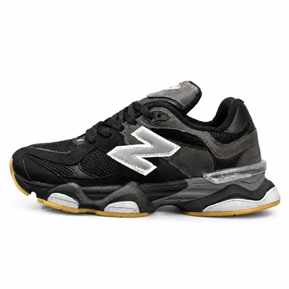 کفش کتانی مردانه مدل نیوبالانس 9060 مشکی طوسی New Balance 9060