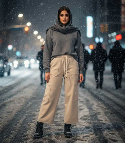 شلوار دورس Pinki 2207 در چهار رنگ