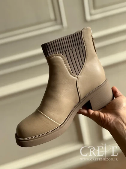 نیم بوت کشبافت پاشنه 5/5 سانت