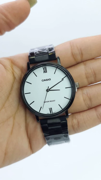 ساعت مچی مردانه کاسیو Casio MTP-1302 طراحی مینیمال با اعداد یونانی