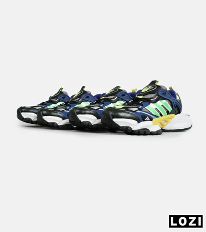 کفش کتانی مردانه و زنانه طوسی آبی سبز ADIDAS performance x9000l4 مدل 6877
