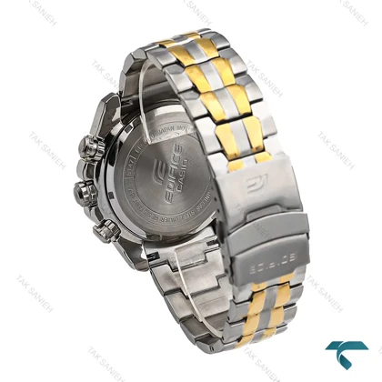 ساعت مچی کاسیو ادیفایس EF-550 دورنگ طلایی Edifice-6774-G