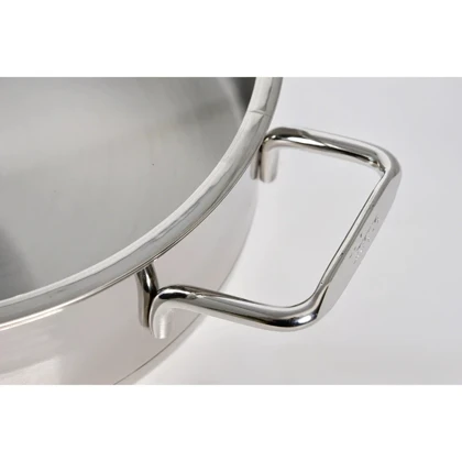 قابلمه استیل سایز 20 (فلت) یونیک کد 9904