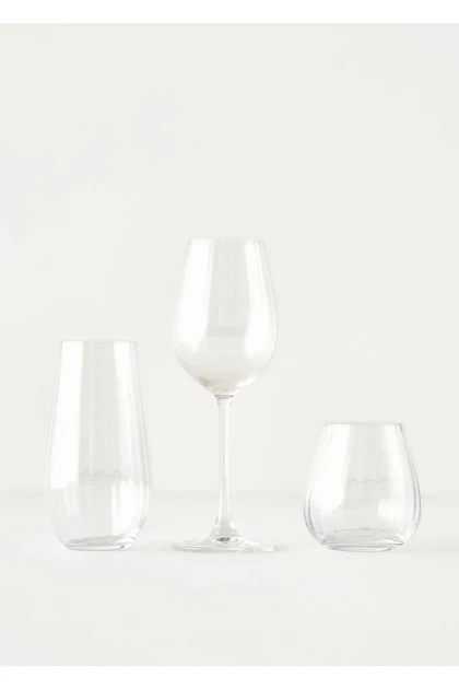 لیوان نوشیدنی Bella Maison مدل Columba Kristal شیشه - طبیعی