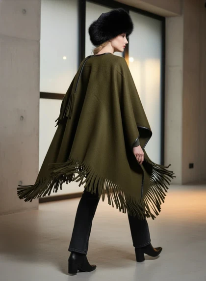 پانچو سرخپوستی مادی رژ