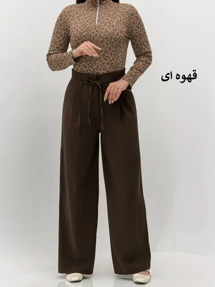 3718-شلوار فول بگ هرمس