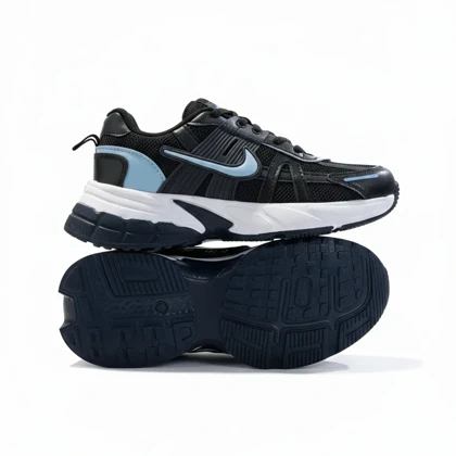 کفش کتانی نایک V2K Run سرمه ای آبی کد 295098