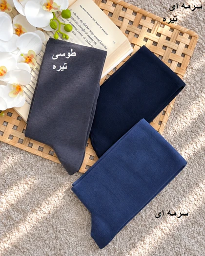 جوراب زنونه زیر زانو کد 30945