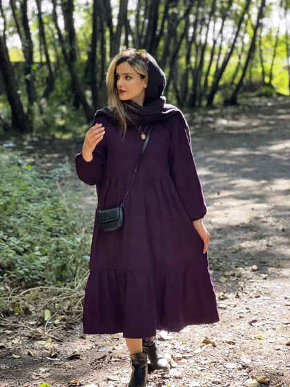 پیراهن مانتویی مهردخت