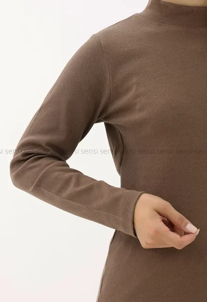 بلوز کبریتی یقه 5سانت کد1004452