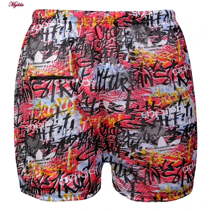 مایو مردانه مدل جیب‌دار قرمز کد 4933