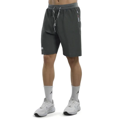 شلوارک ورزشی مردانه آندر آرمور مدل 3952 طوسی تیره
