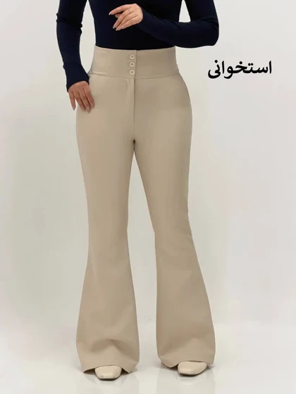 1460- شلوار باربی دمپا کمرگن