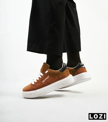 کفش اسنیکرزمردانه قهوه ای OFF-White
