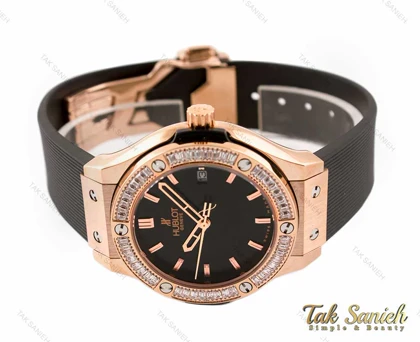 ساعت هابلوت زنانه رزگلد دورنگین Hublot-3275-L