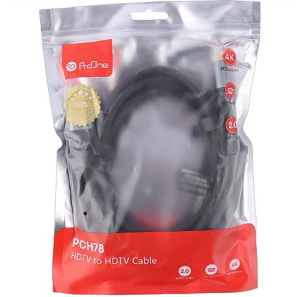 کابل HDMI پرووان PROONE مدل PCH78 طول 3 متر