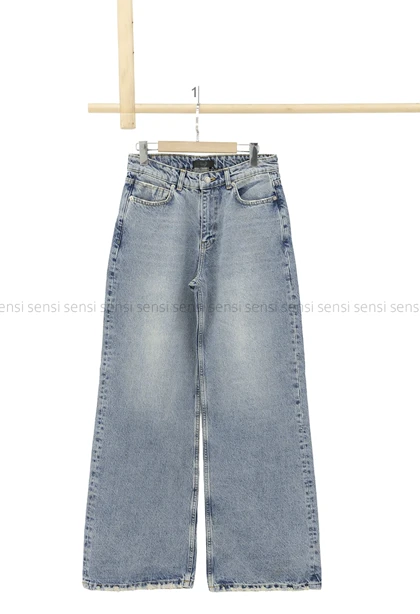 شلوار جین واید لگ کد1004728