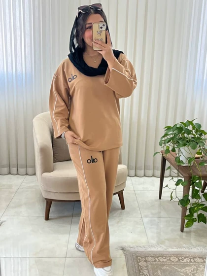 ست زنانه و دخترانه اسپرت بیرونی پاییزه کد 553
