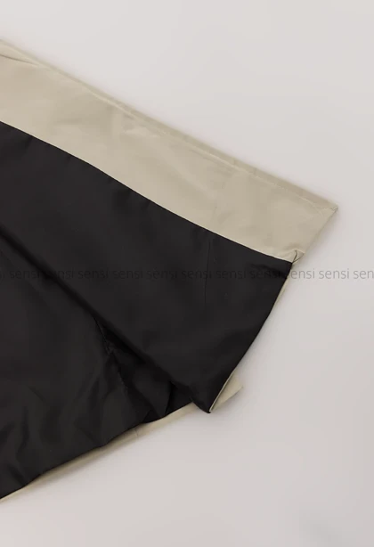 بارانی آستر دارپشت چاک‌دار@@ کد1004287