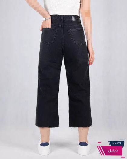 شلوار جین دخترونه رگولار دمپاکاتTHREEJEANS/22697