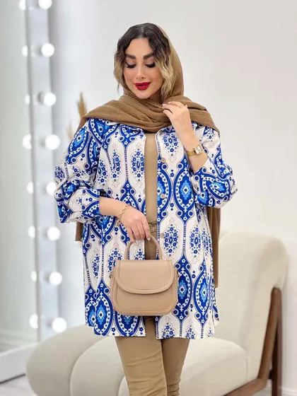 مانتو طرح سنتی پارمین