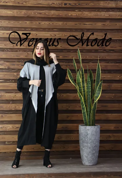 مانتو ترکیبی وسط لمه
