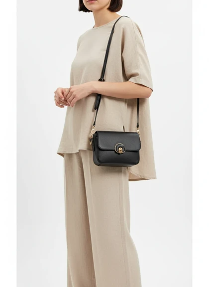 کیف زنانه فانتزی دوشی قفل‌دار شیک، مینیمال و ترند