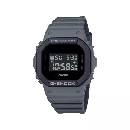 ساعت کاسیو جی شاک بند رابر مشکی دیجیتال DW-5610UU-8D