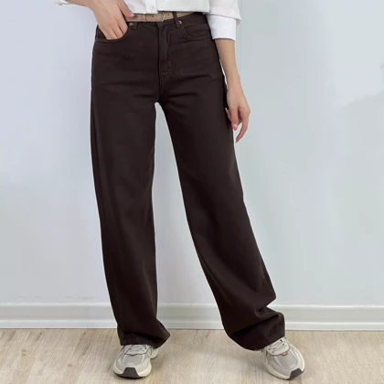 شلوار جین نیم بگ 1007745