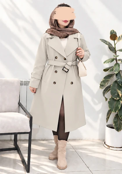 ترنچ کت آستردار ماهور