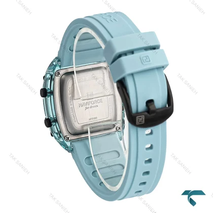 ساعت دخترانه پسرانه نیوی فورس NF7102 آبی NaviForce-7045-L