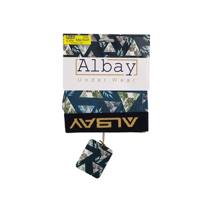شورت نیم پا مردانه طرحدار Albay کد110