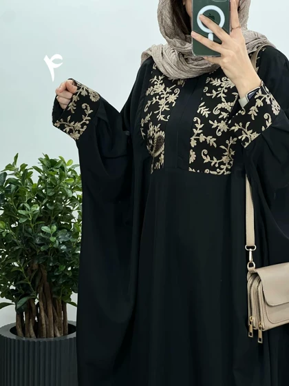 عبای بلند سوزندوزی اسرا 7