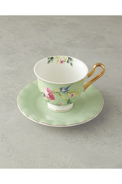 سرویس فنجان چای دو نفره English Home مدل Vanilla Bone China