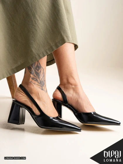 کفش پاشنه لنیا لومانا - کد 2695