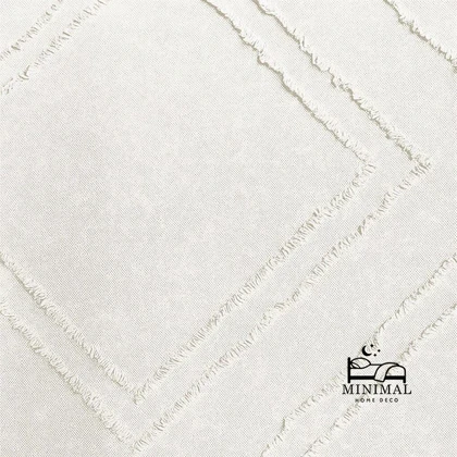 سرویس روتختی کاوری مینیمال طرح برجسته لوزی درشت