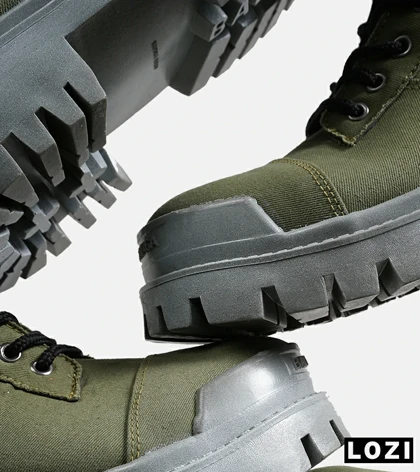 بوت مردانه سبز BALENCIAGA مدل 6383