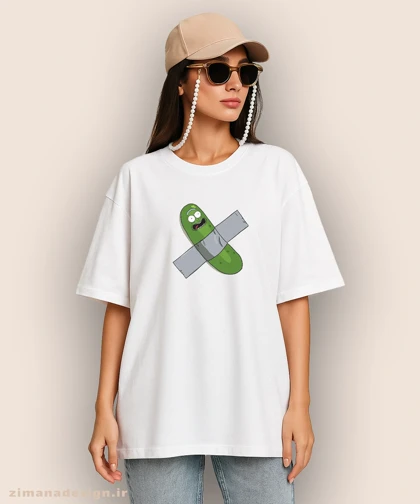 تیشرت لش مردانه و زنانه طرح ریک اند مورتی کد 915