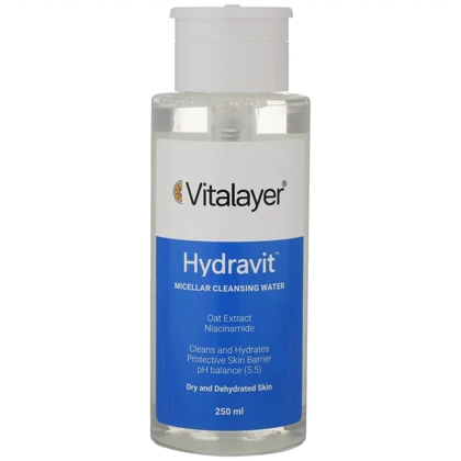 میسلار واتر ویتالیر مدل Hydravit مناسب پوست خشک حجم 250 میلی لیتر