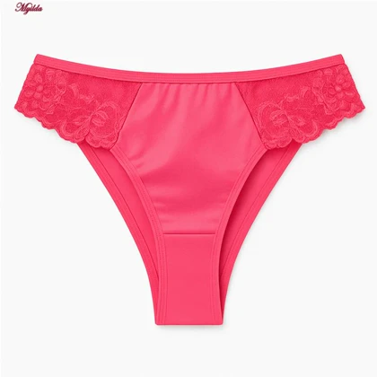 ست شورت و سوتین زنانه رنگ صورتی جیغ مدل فنردار بی یو تی کد 5401