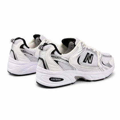 کتانی مردانه مدل نیوبالانس 530 سفید مشکی (کیفیت درحد مستر) New Balance