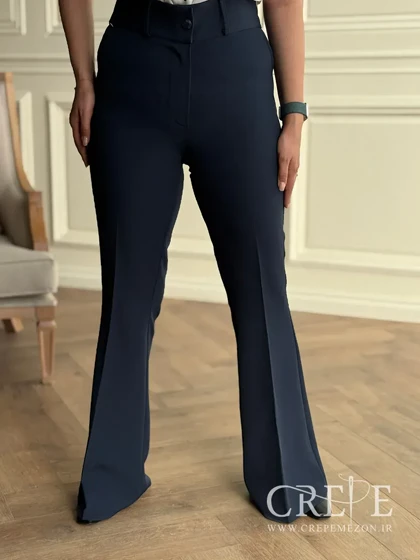 شلوار کرپ دمپا گشاد قد 113