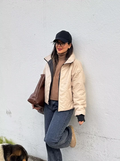 کاپشن چرم تیلور Teylor